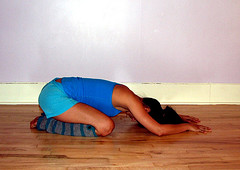 child pose for hypertension